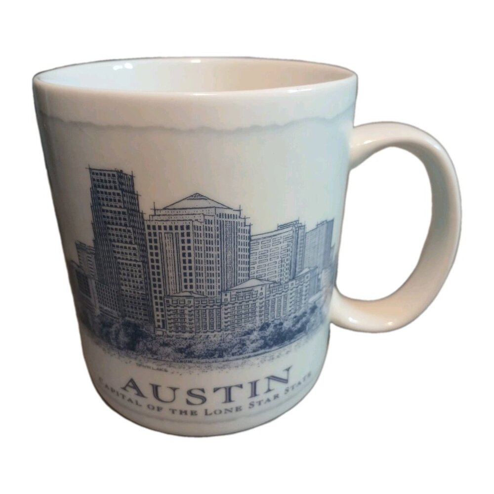 Starbucks Austin Capital of the Long Star State Coffee Mug Architecture Series